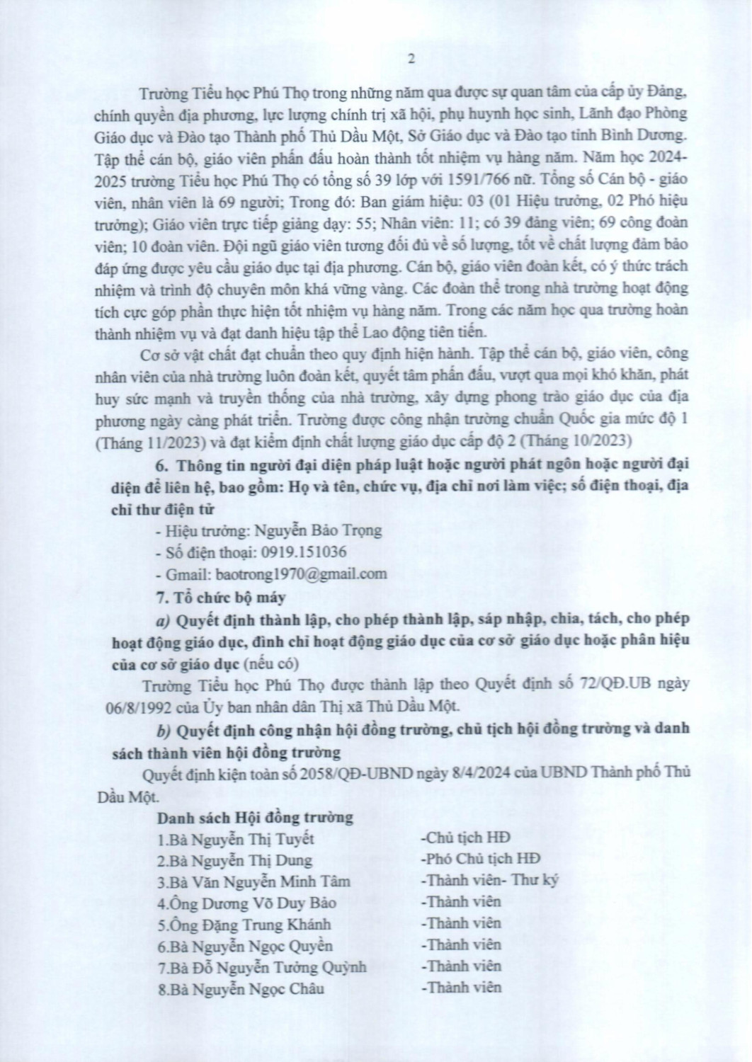 BAO CAO CONG KHAI THUONG NIEN 2024 2025 hình ảnh 1