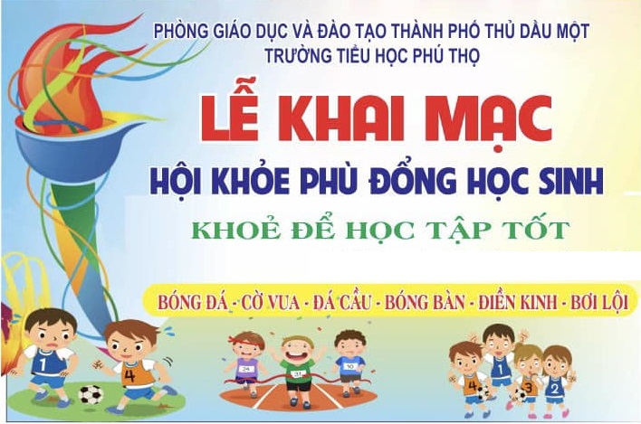 KHAI MẠC HỘI KHỎE PHÙ ĐỔNG VÒNG TRƯỜNG  NĂM HỌC 2023 – 2024