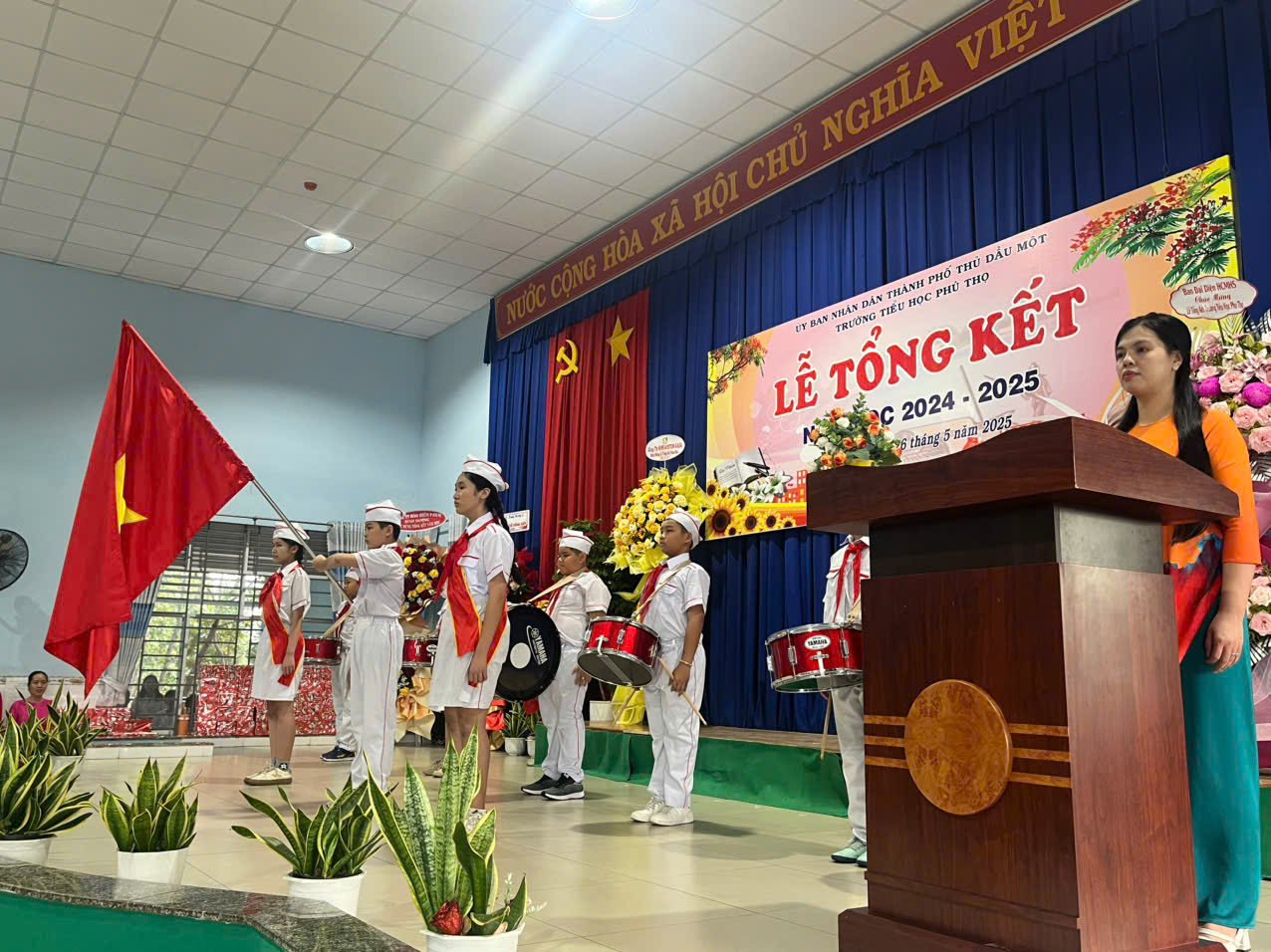 LỄ TỔNG KẾT NĂM HỌC 2024 - 2025 TRƯỜNG TIỂU HỌC PHÚ THỌ